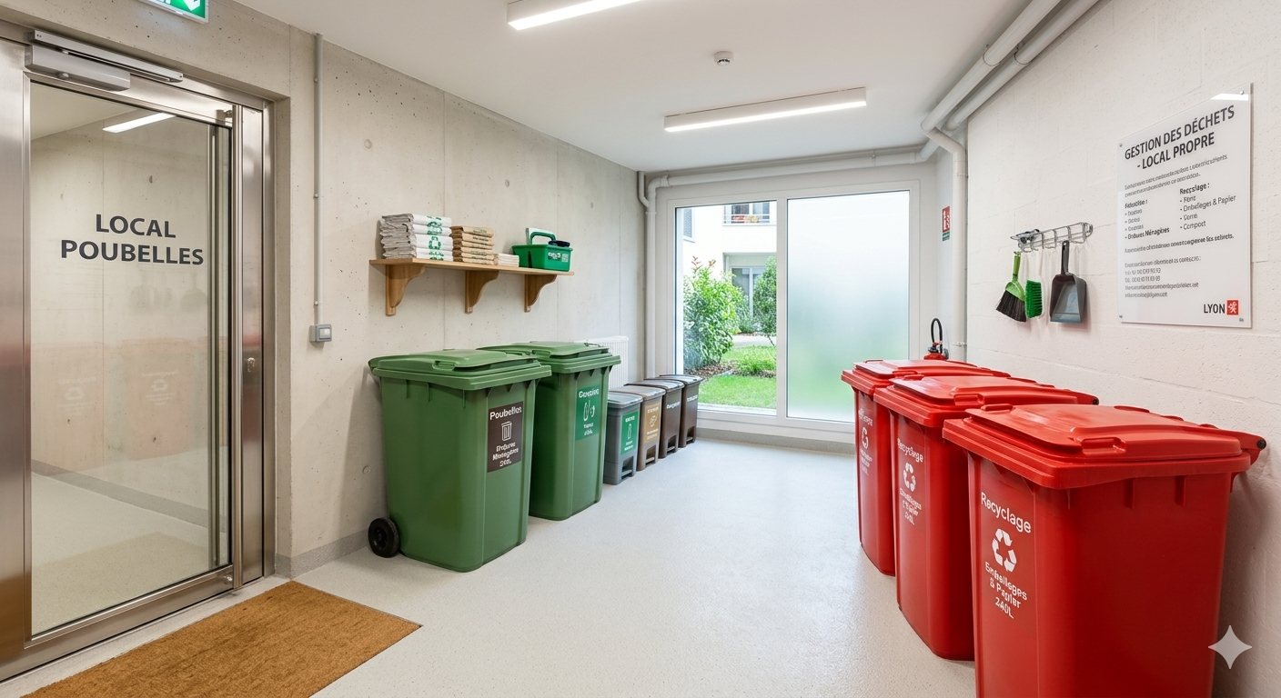 Local poubelles